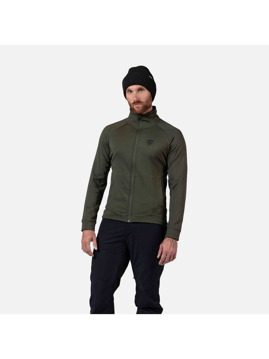 Bluza męska ROSSIGNOL Blackside Fleece Fz zielona
