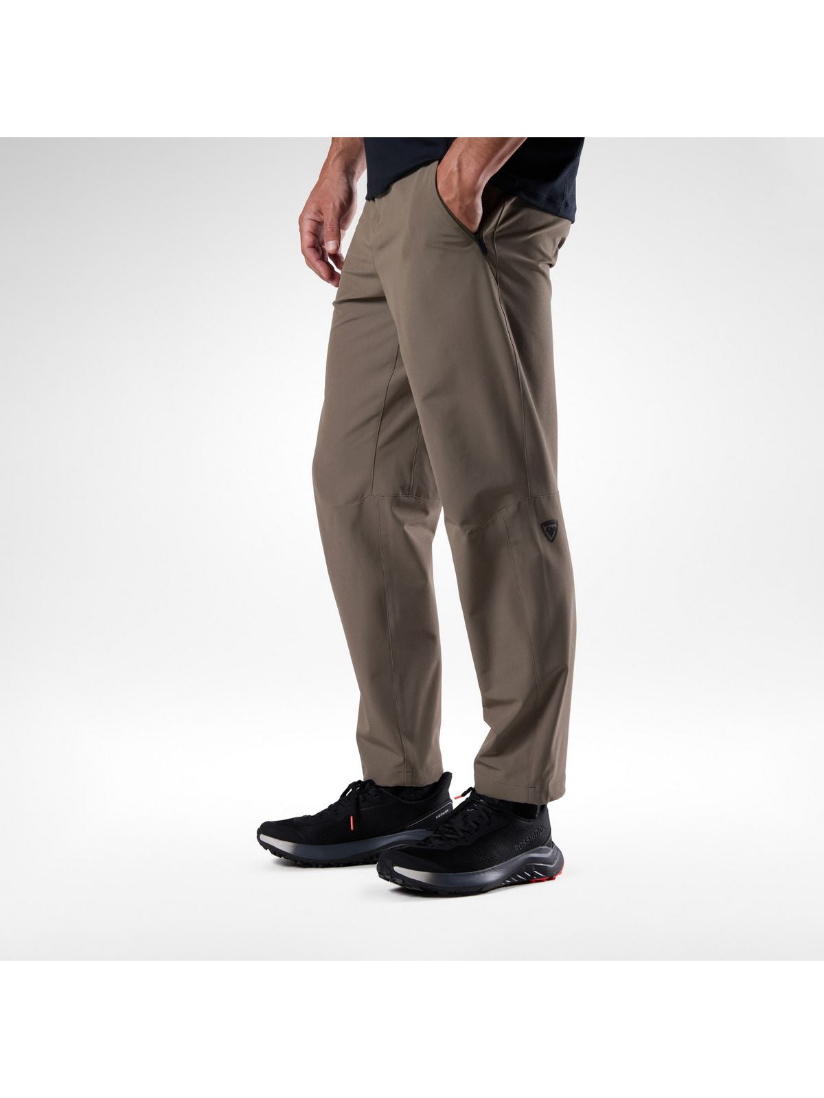 Spodnie męskie ROSSIGNOL M Tech Chino Pant brązowe
