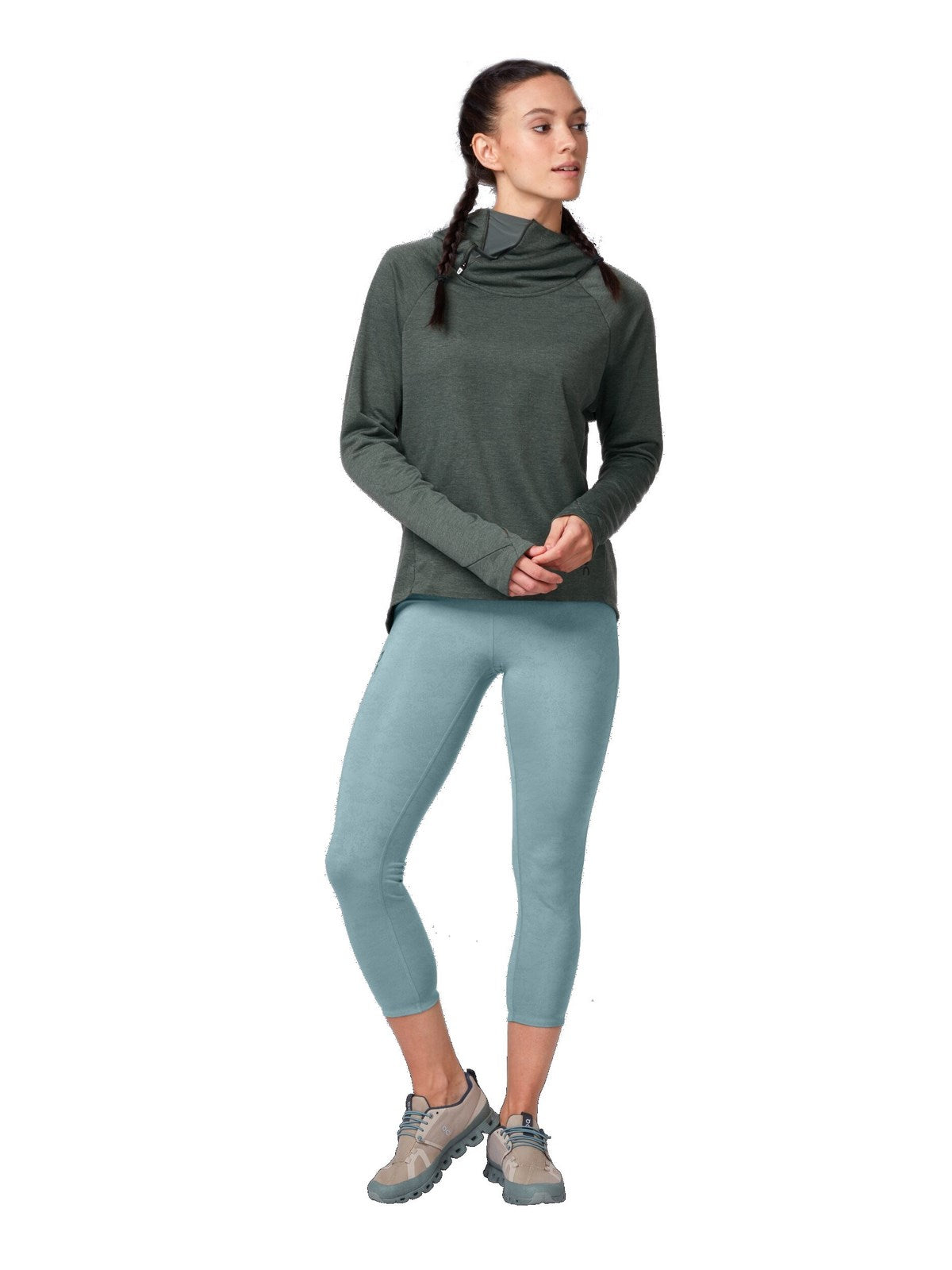 BLUZA ON RUNNING W HOODIE