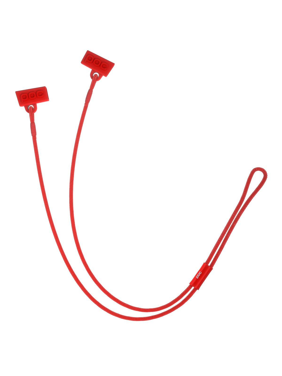 Okulary rowerowe POC Devour Ultra czerwony - Clarity Trail/Partly Sunny Silver Cat 2