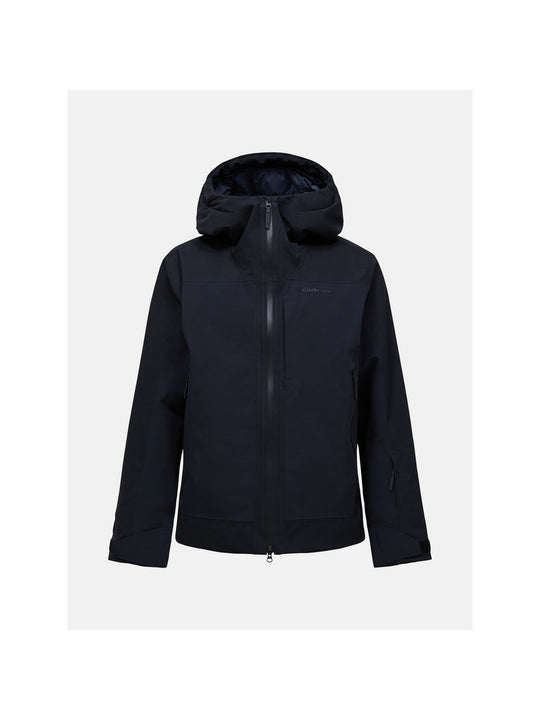Kurtka narciarska męska PEAK PERFORMANCE Whitelight HIPE 2L Insulated Shell Jacket czarna
