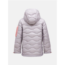 Kurtka damska puchowa PEAK PERFORMANCE W Helium Utility Down Hood Jacket kolor szary
