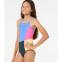 Kostium Jednoczęściowy RIP CURL Block PartyŹOne Piece -Gir - granatowy
