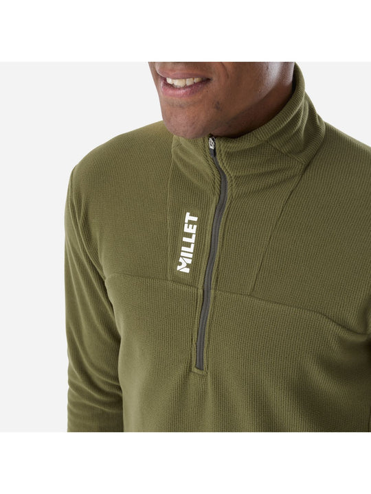 Bluza męska MILLET M Ubic Lightgrid Po M zielona
