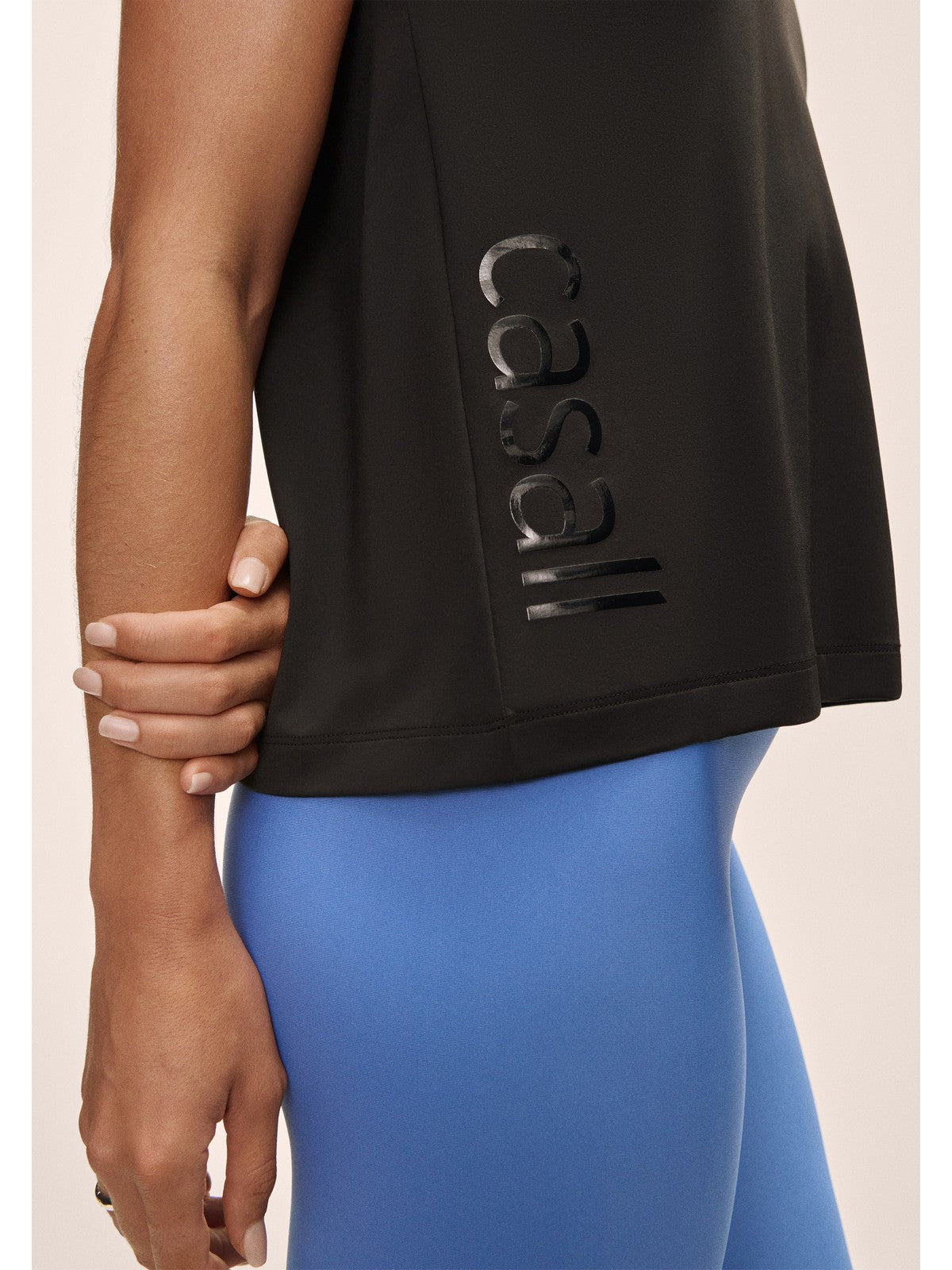 Koszulka damska treningowa Casall Graphic Tank czarny