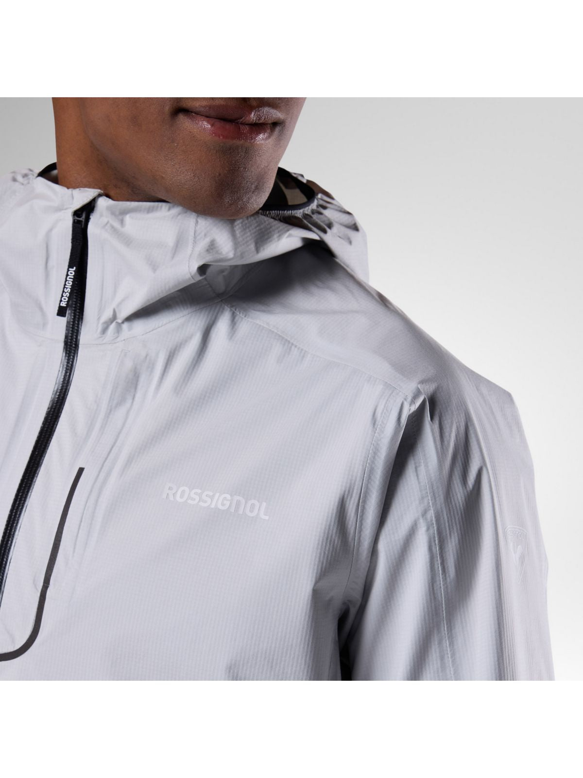 Kurtka męska ROSSIGNOL M Rainproof 2.5L Shell Jkt szara