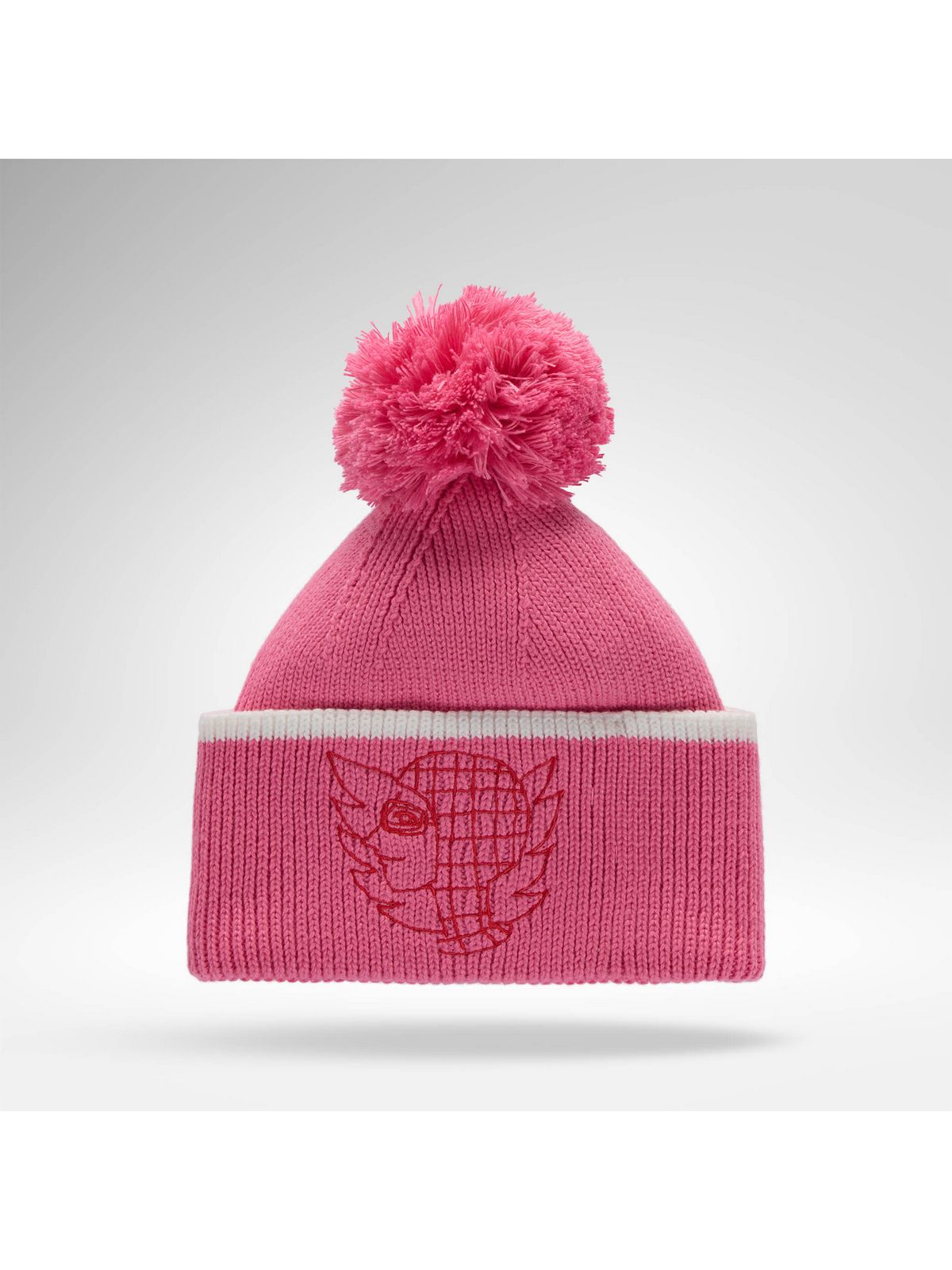 Czapka damska ROSSIGNOL W Jcc Pompom Beanie różowa