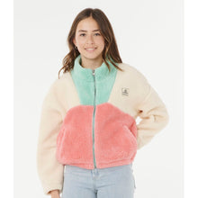 Bluza RIP CURL BLOCK PARTY POLAR FLEECE-GIRL różowa
