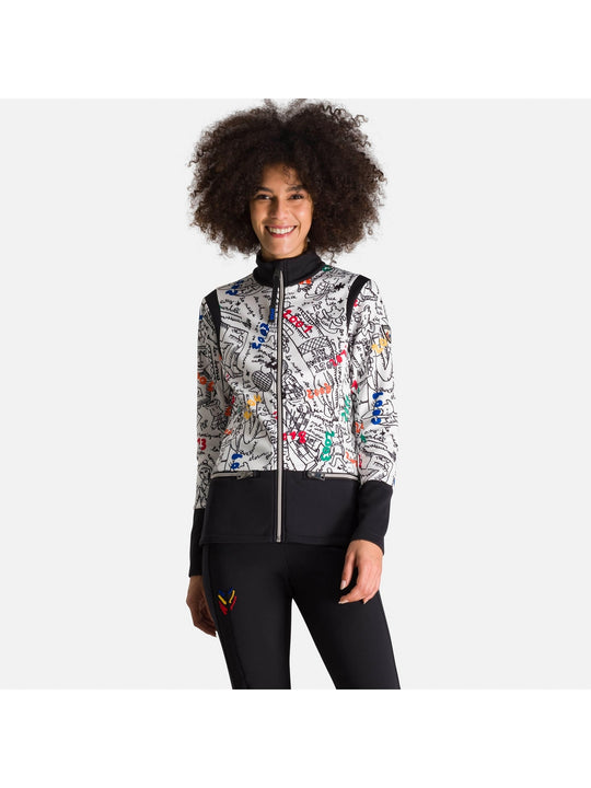 Bluza ROSSIGNOL W Climi Pr Jkt biały - Adventure Sports
