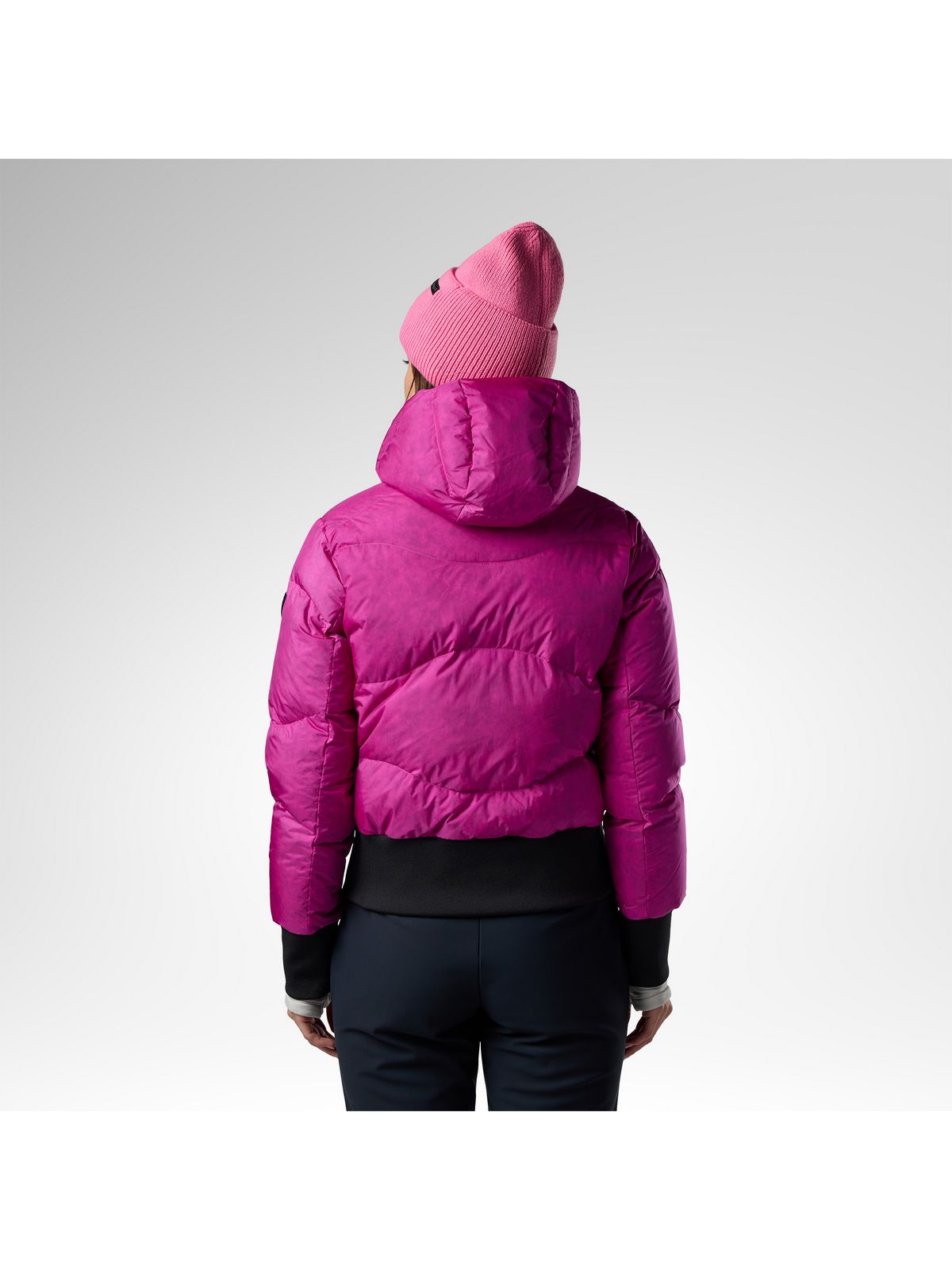 Kurtka narciarska damska ROSSIGNOL W Snowblaze Down Bomber Jacket różowa