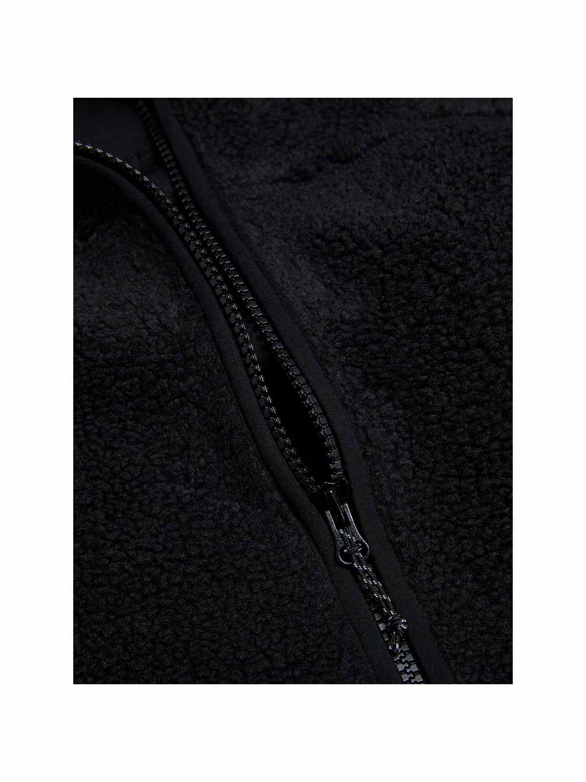 Bluza męska PEAK PERFORMANCE Solid Heavy Pile Jacket czarna