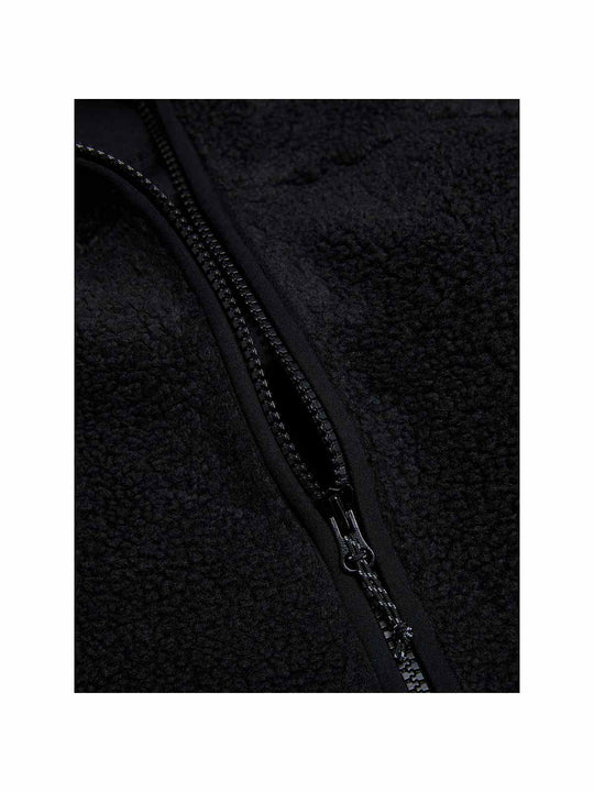 Bluza męska PEAK PERFORMANCE Solid Heavy Pile Jacket czarna
