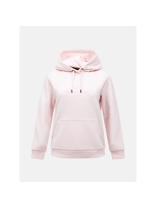 Bluza z kapturem damska PEAK PERFORMANCE Original Hood różowa
