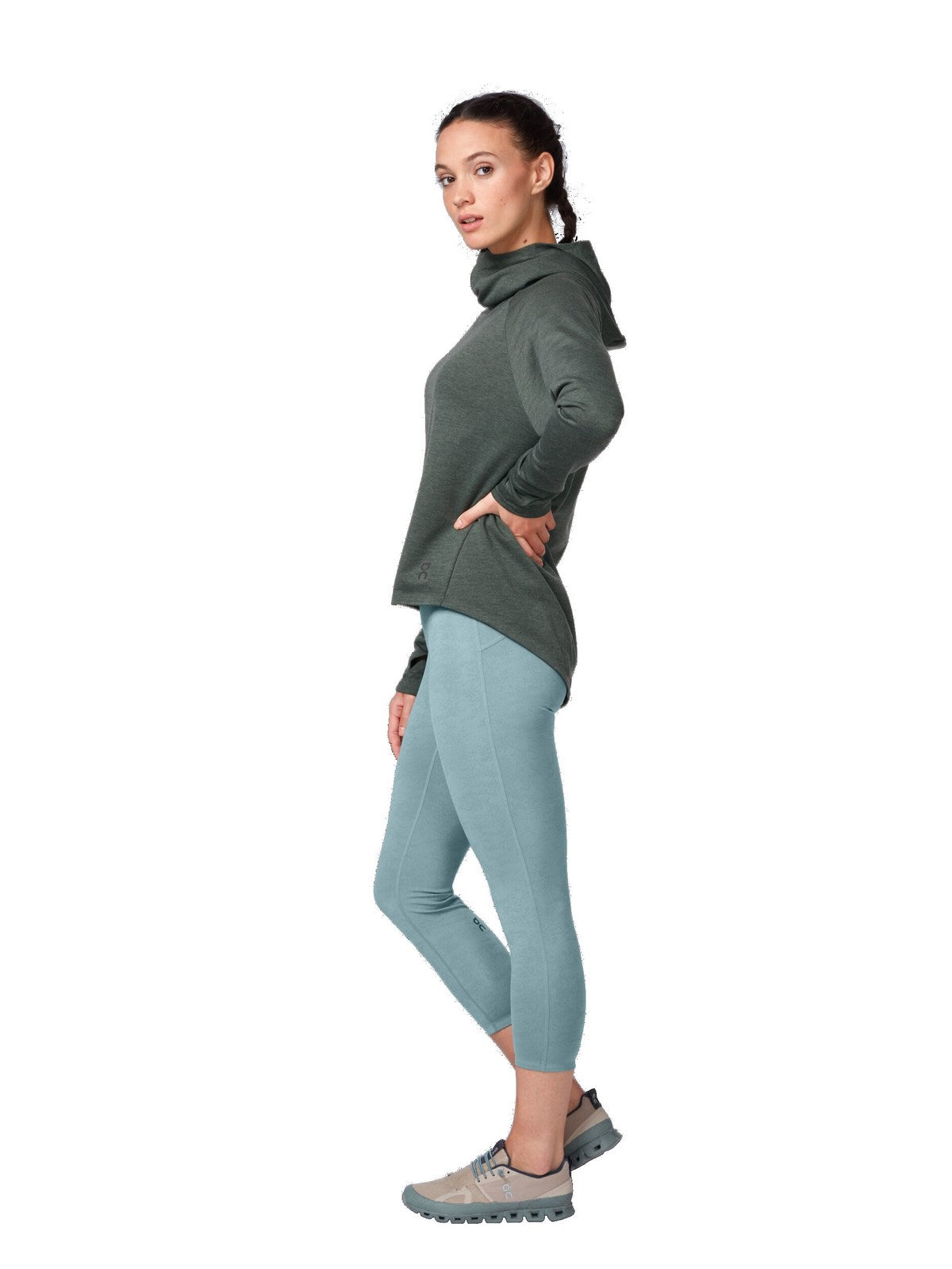 BLUZA ON RUNNING W HOODIE