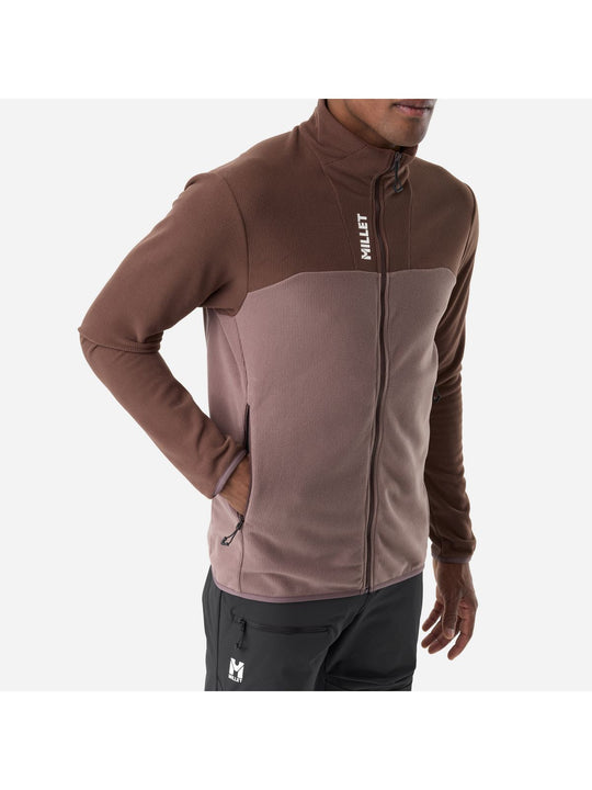 Bluza męska MILLET M Ubic Lightgrid Jkt M brązowa
