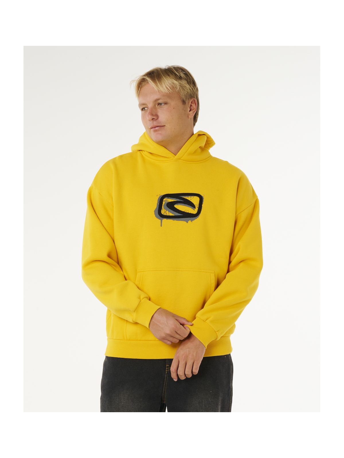 Bluza męska RIP CURL Medina Inner Visions Hood żółta