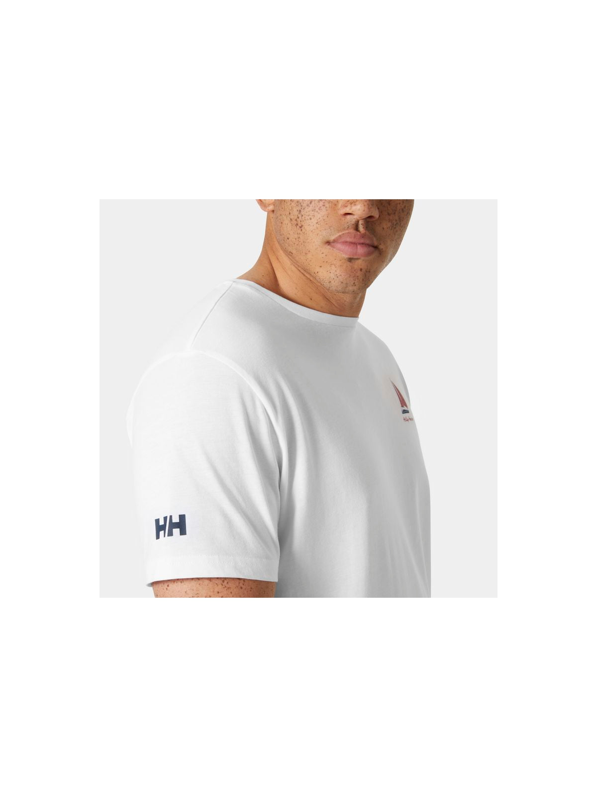 Koszulka HELLY HANSEN SHORELINE T-SHIRT 3. biały - Adventure Sports