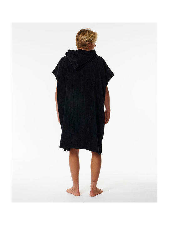 Ponczo RIP CURL Logo Hooded Towel czarny
