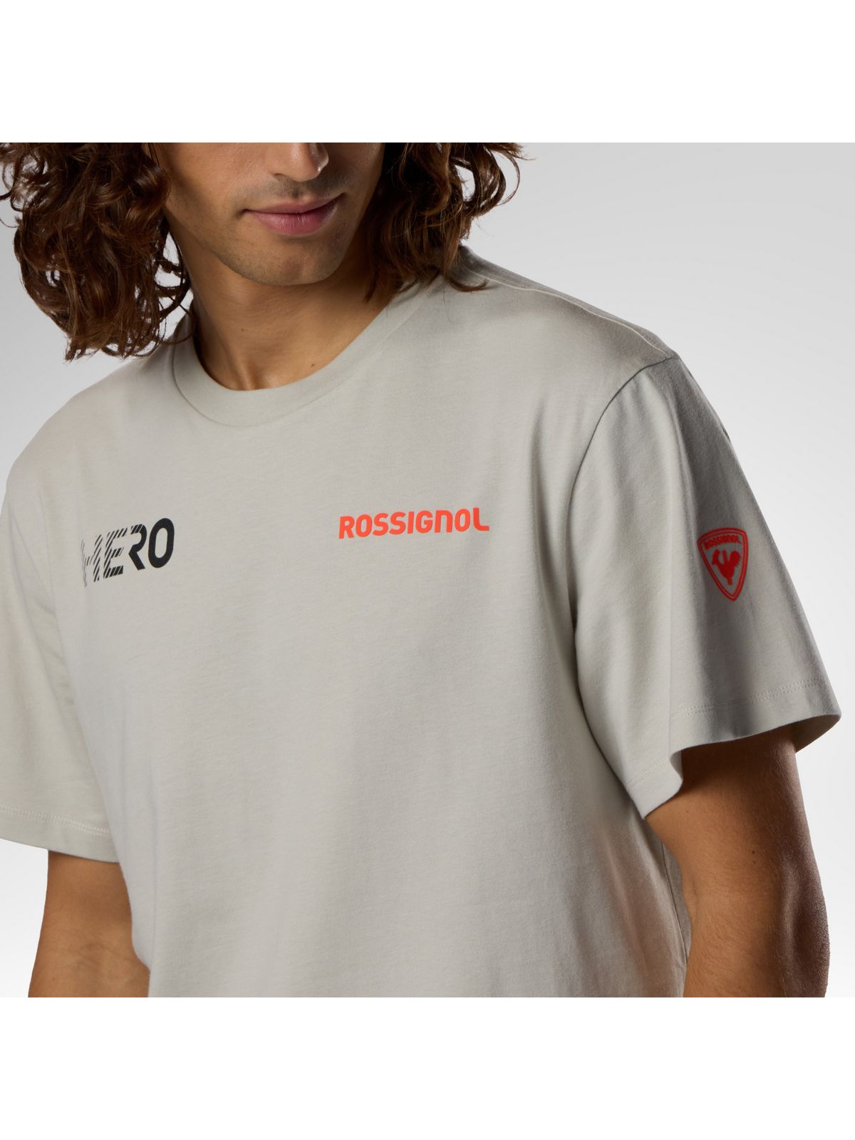 Koszulka męska ROSSIGNOL M Hero Tee szara