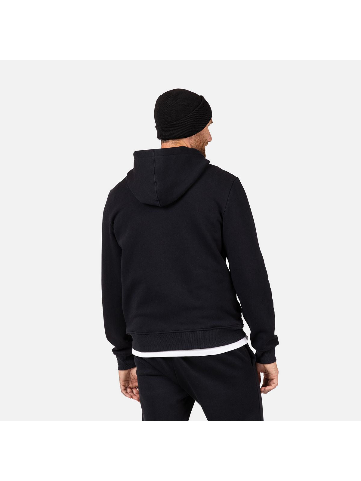 Bluza męska męska ROSSIGNOL PRESSET FZH SWEATSHIRT czarna