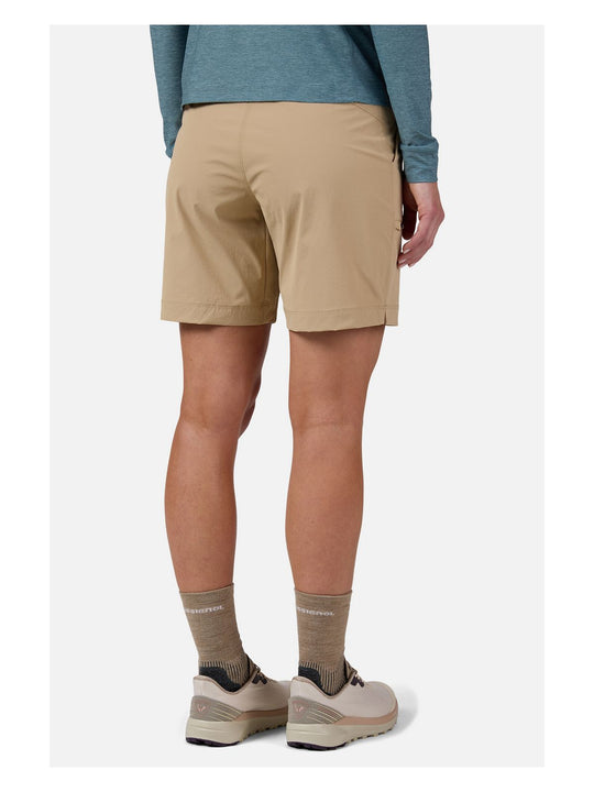 Szorty damskie ROSSIGNOL W Lycian Short 8’’ beżowy - Adventure Sports

