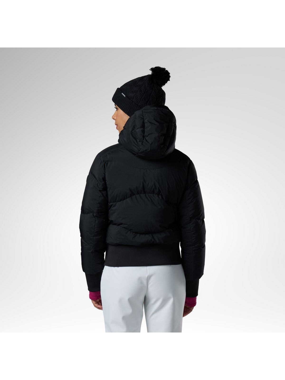 Kurtka narciarska damska ROSSIGNOL W Snowblaze Down Bomber Jacket czarna