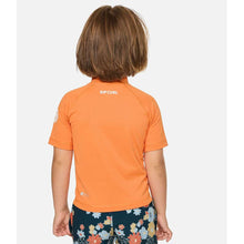Lycra chłopięca RIP CURL Waves Upf S/S-Boy pomarańczowa
