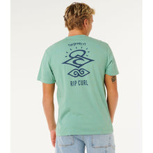 Koszulka męska RIP CURL Search Icon Tee zielona
