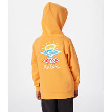 Bluza RIP CURL ICONS OF SHRED HOOD-BOY pomarańczowa - Adventure Sports
