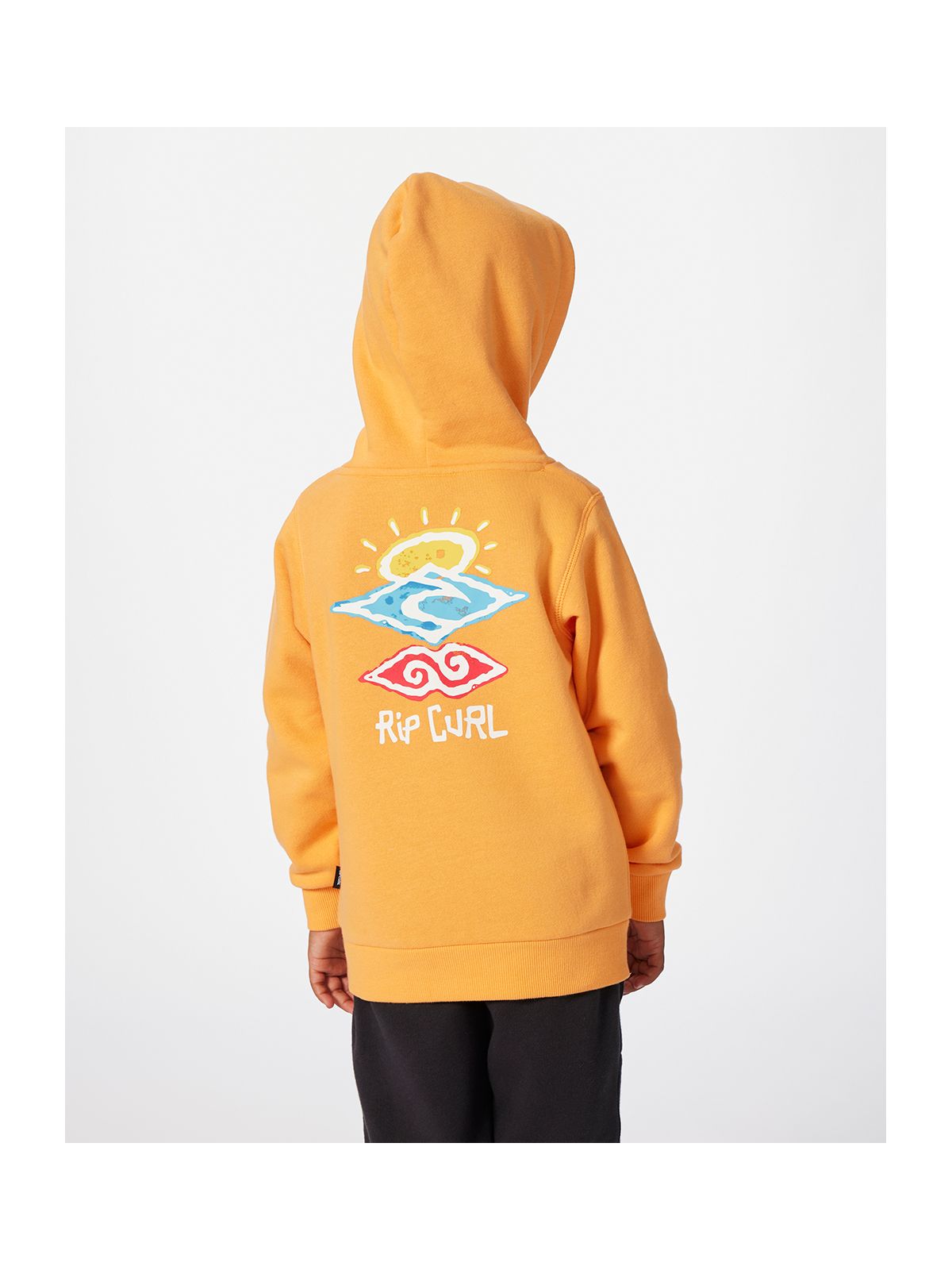 Bluza RIP CURL ICONS OF SHRED HOOD-BOY pomarańczowa - Adventure Sports