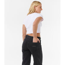 Spodnie RIP CURL AGGIE RELAXED JEANS czarne
