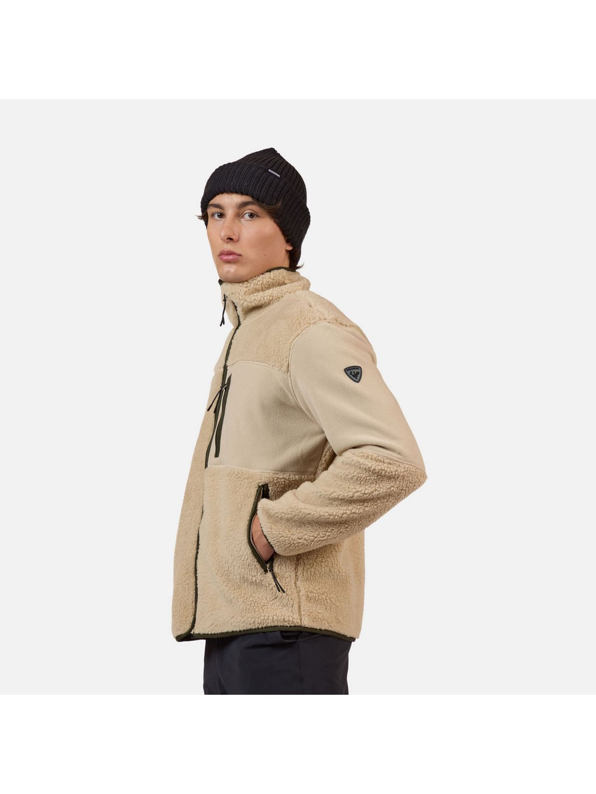 Bluza męska ROSSIGNOL ALLTRACK FZ SHERPA JKT szara