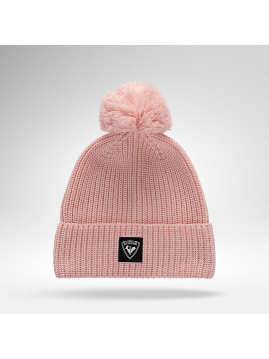 Czapka ROSSIGNOL Strawpile Pompom Beanie różowa
