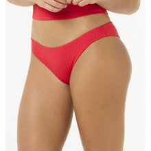 Majtki kąpielowe RIP CURL Premium Surf Cheeky Pant czerwone
