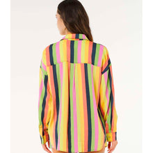 Koszula damska RIP CURL Neon Stripe Relaxed Shirt multikolor
