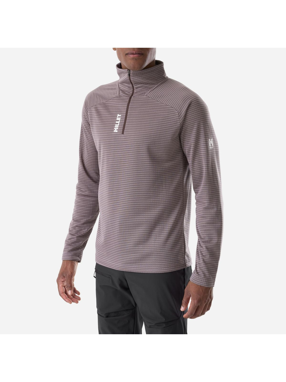 Bluza męska MILLET M Parmelan Light Fleece Po M fioletowa