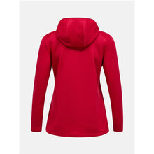 Bluza PEAK PERFORMANCE W Trail Polartec Zip Hood bordowy
