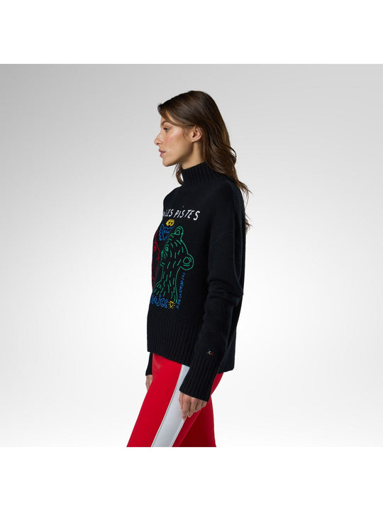 Sweter damski ROSSIGNOL W Jcc Turtle Neck Sweater czarny
