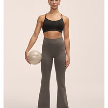 Spodnie damskie Casall Soft Touch Flared Pants szary
