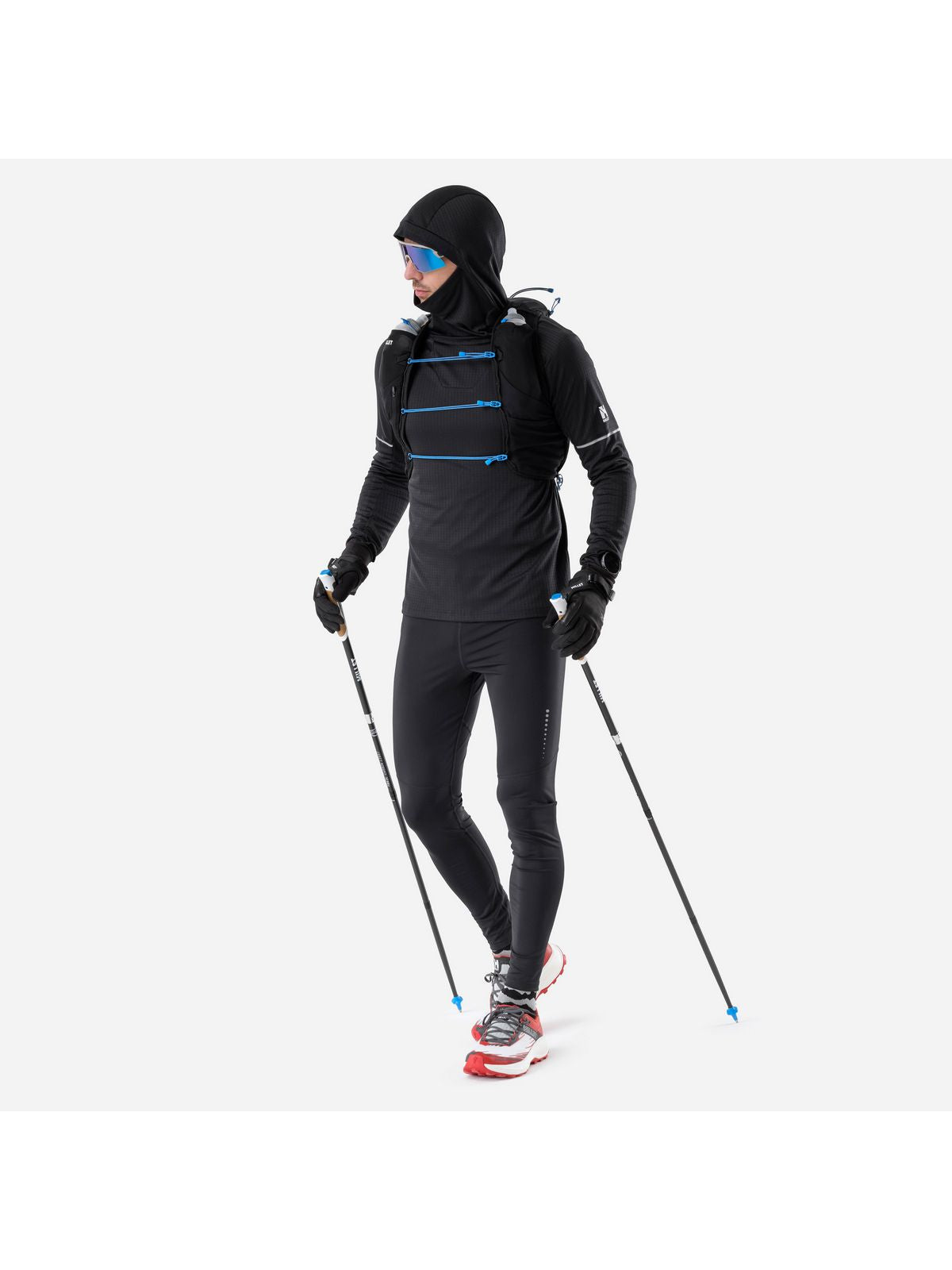 Koszulka męska MILLET M Intense Safe And Warm Ts Ls M czarna