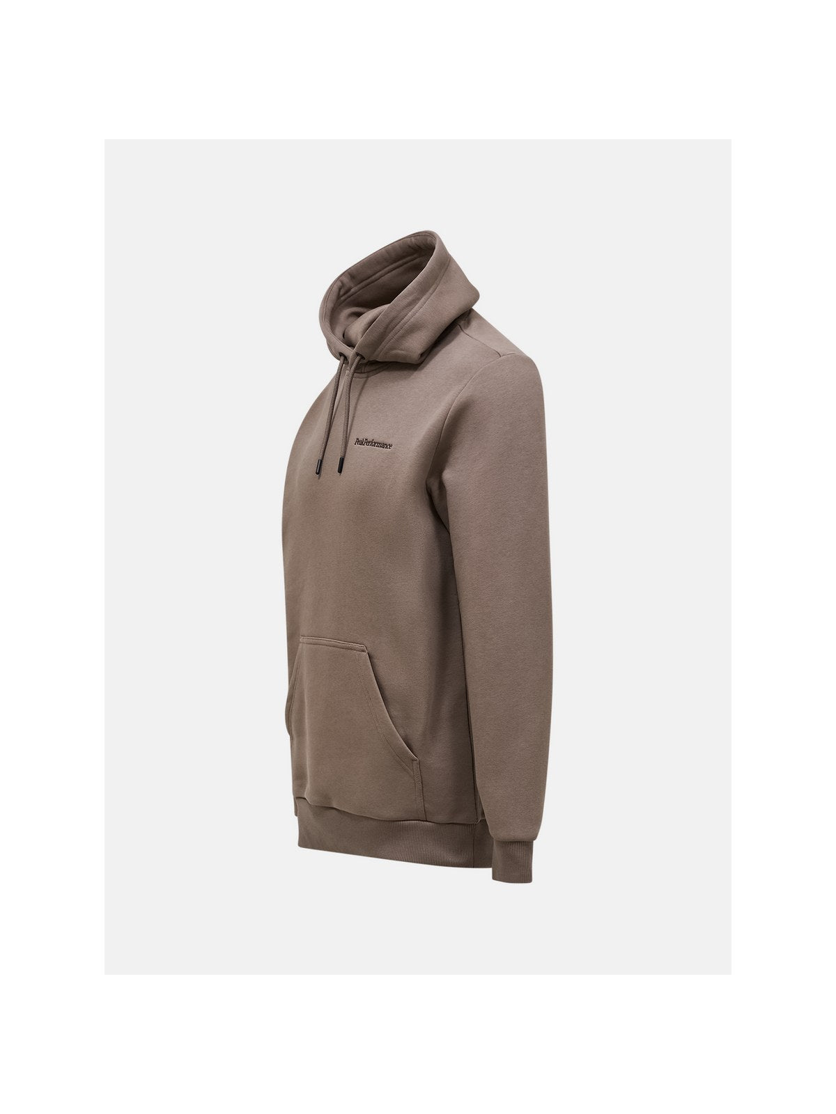 Bluza z kapturem męska PEAK PERFORMANCE Original Small Logo Hood brązowa