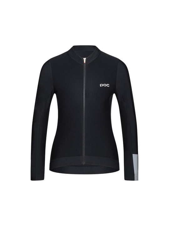 Koszulka rowerowa damska POC W's Cadence Thermal Lite L/S Jersey czarny
