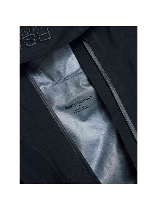 Kurtka PEAK PERFORMANCE M Vislight Gore-Tex C-Knit Jacket czarny
