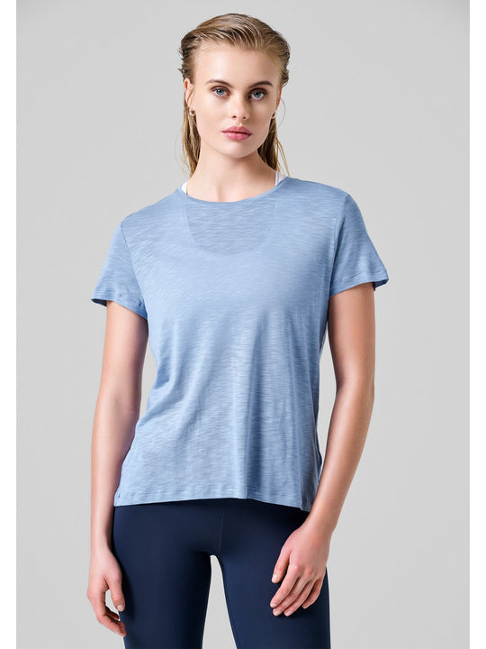 Koszulka CASALL Soft Texture Tee niebieski
