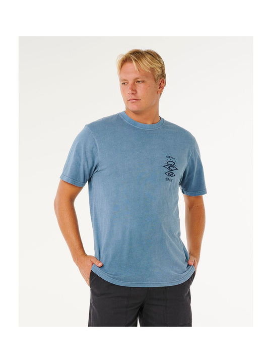 Koszulka męska RIP CURL Search Icon Tee niebieska
