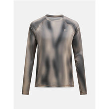 Koszulka męska termiczna PEAK PERFORMANCE Spirit AOP Crew Synthetic Baselayer beżowa
