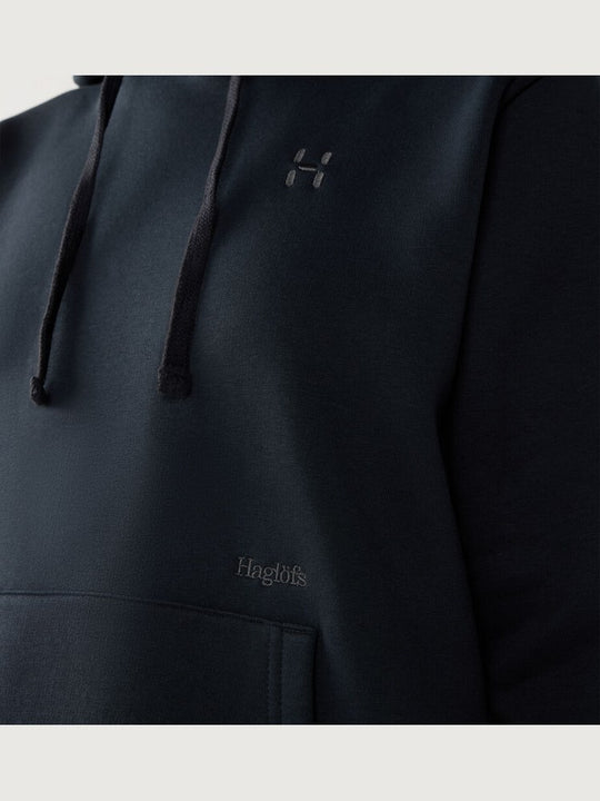 Bluza z kapturem damska HAGLÖFS Hoodie True Black
