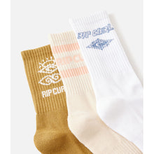 Skarpety RIP CURL Icons Of Surf Sock 3-Pk brązowy - TU - Adventure Sports
