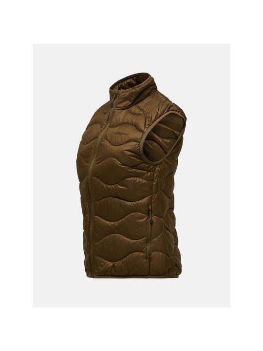 Kamizelka damska PEAK PERFORMANCE Helium Down Vest brązowa
