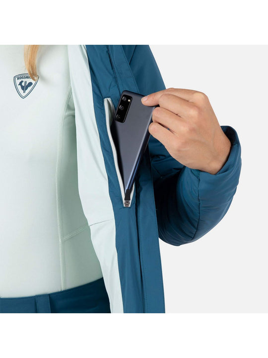 Kurtka damska ROSSIGNOL W Opside Hoodie In Heavy Insul
